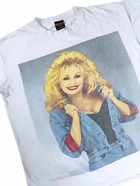 Vintage 90s Brockum Dolly Parton single stitch tee